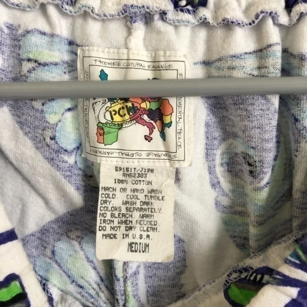 Vintage Pacific Coast Highway Colorful Sweat Pant Size M